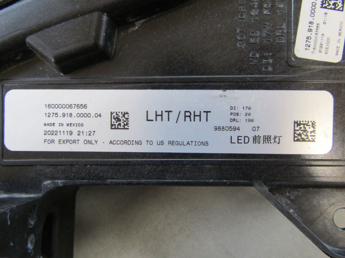 Koplamp BMW X7 G07 Facelift LED DRL 22- RH 9880594 Q789/E47