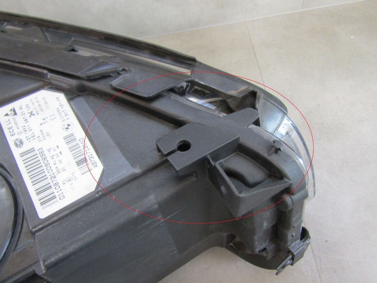 Koplamp BMW 5 F10 F11 Facelift LCI NIET-DRAAIEN XENON 13-17 LH 7317131 Q1604/K4 12E