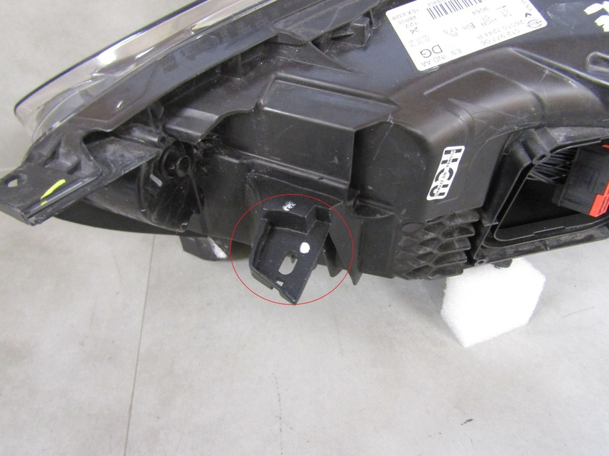 Koplamp RENAULT CAPTUR 1 I Facelift LED PURE VISION 17-19 RH 260107244R S1781/E175