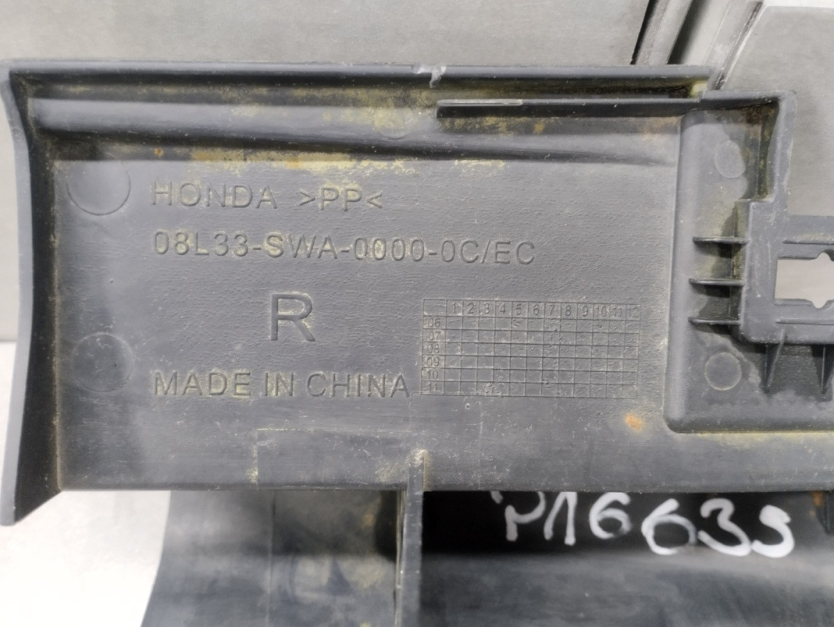 Zijskirt Dorpellijst Rechtsachter Honda CRV CR-V 3 III 06-12 08l33-swa-0000-0c Dorpel P16635