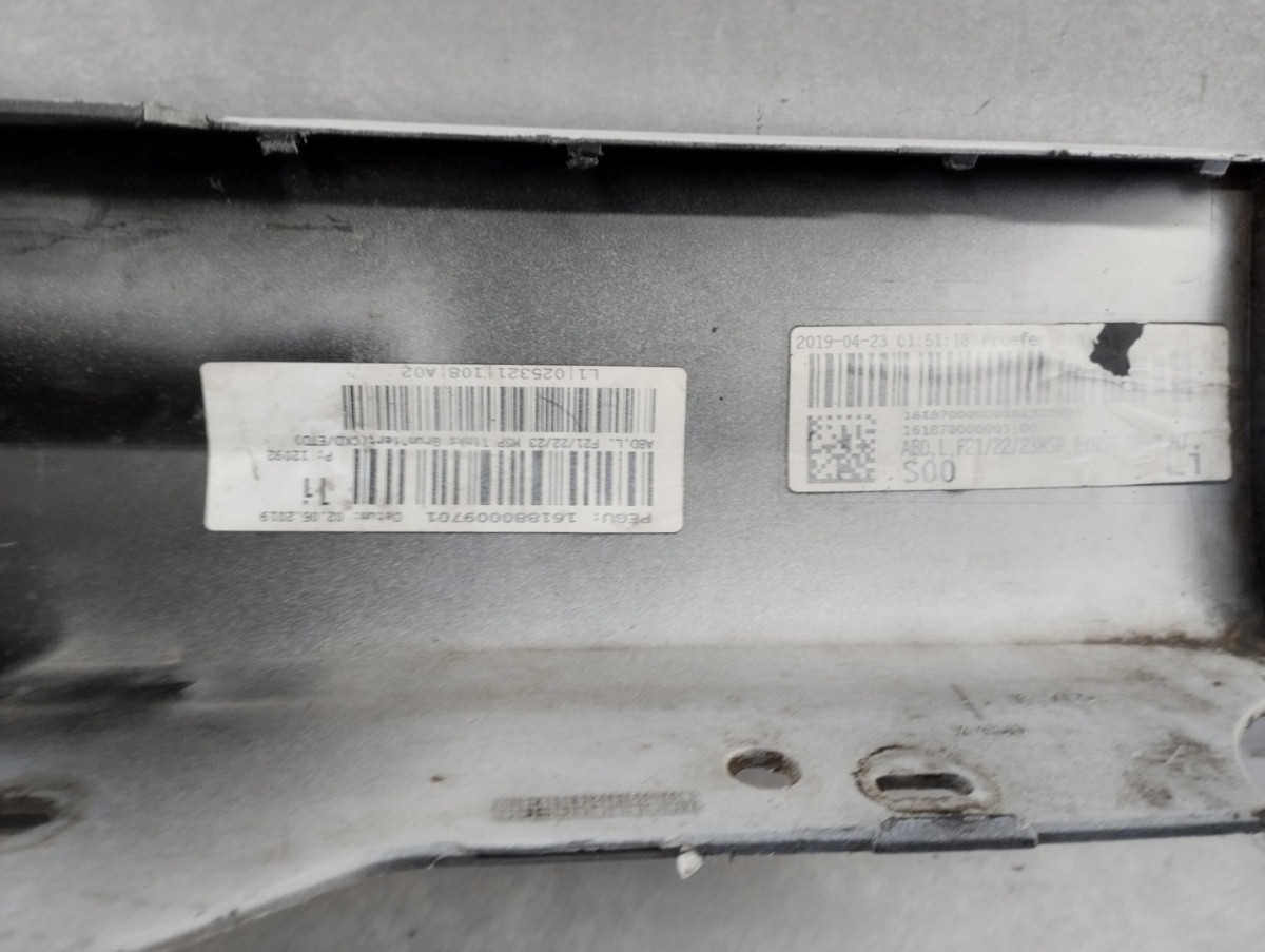 Zijskirt Dorpellijst Links BMW F21 11-19 F22 F23 M-Pakket MPakket 14-21 51778051947 Dorpel P16605