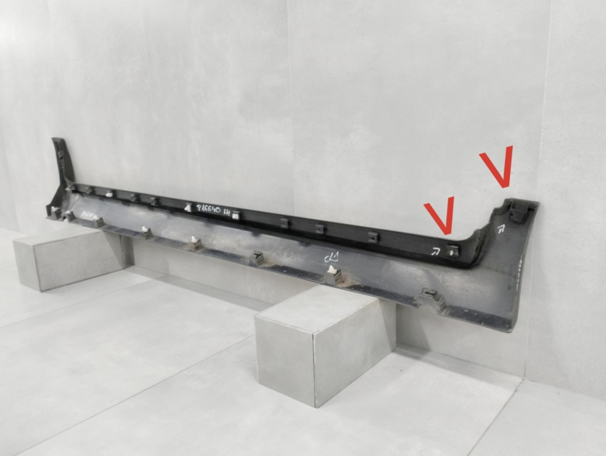 Zijskirt Dorpellijst Links Opel Crossland X 17- 111738 a1 Dorpel P16640