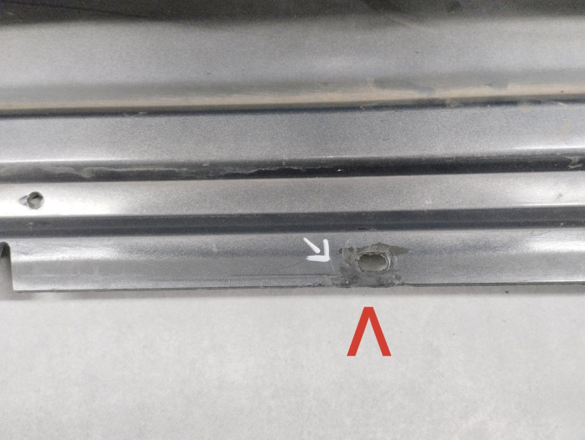 Zijskirt Links Dorpellijst Porsche Cayenne 7P5 GTS 10-17 7p5854883 Dorpel P16624