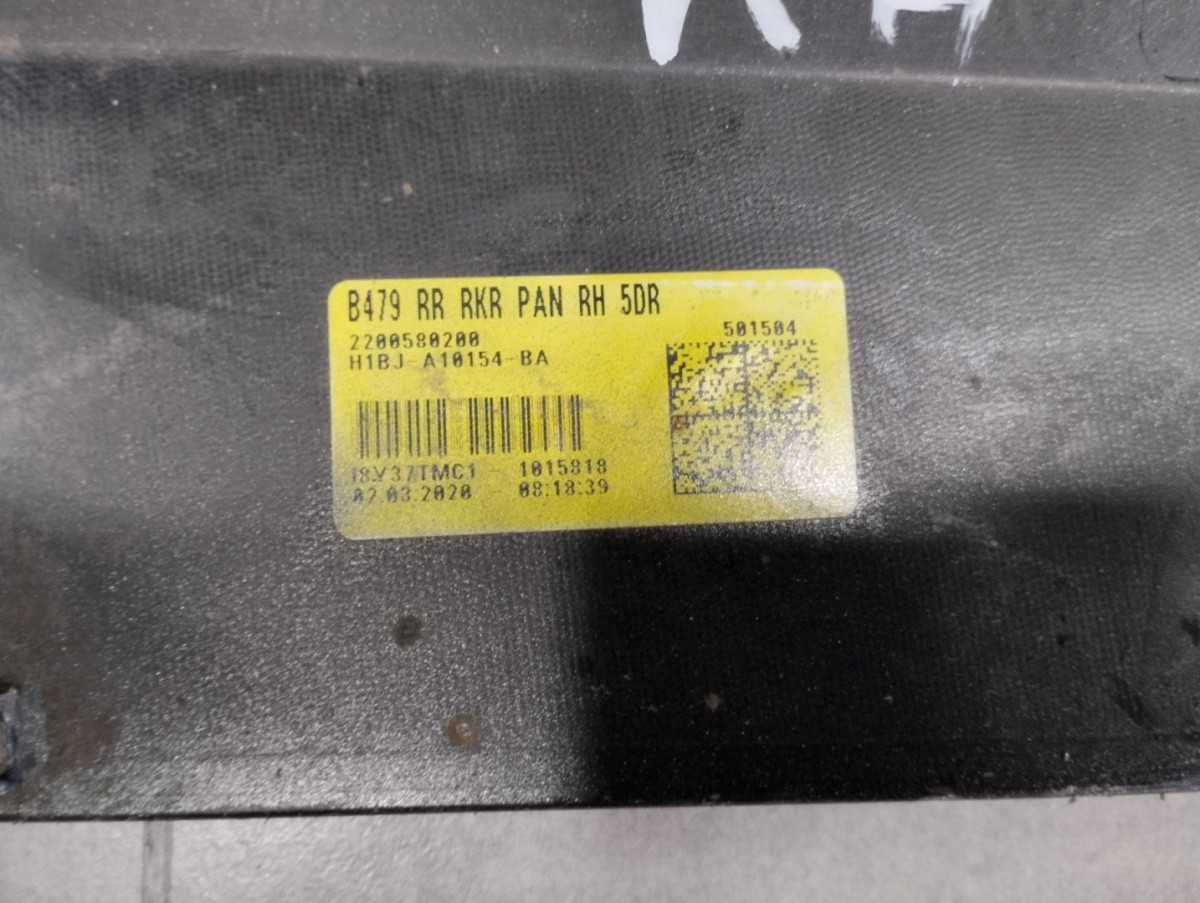 Zijskirt Dorpellijst Rechts Ford Fiesta MK8 ST 5D 18- h1bj a10154 Dorpel P16618