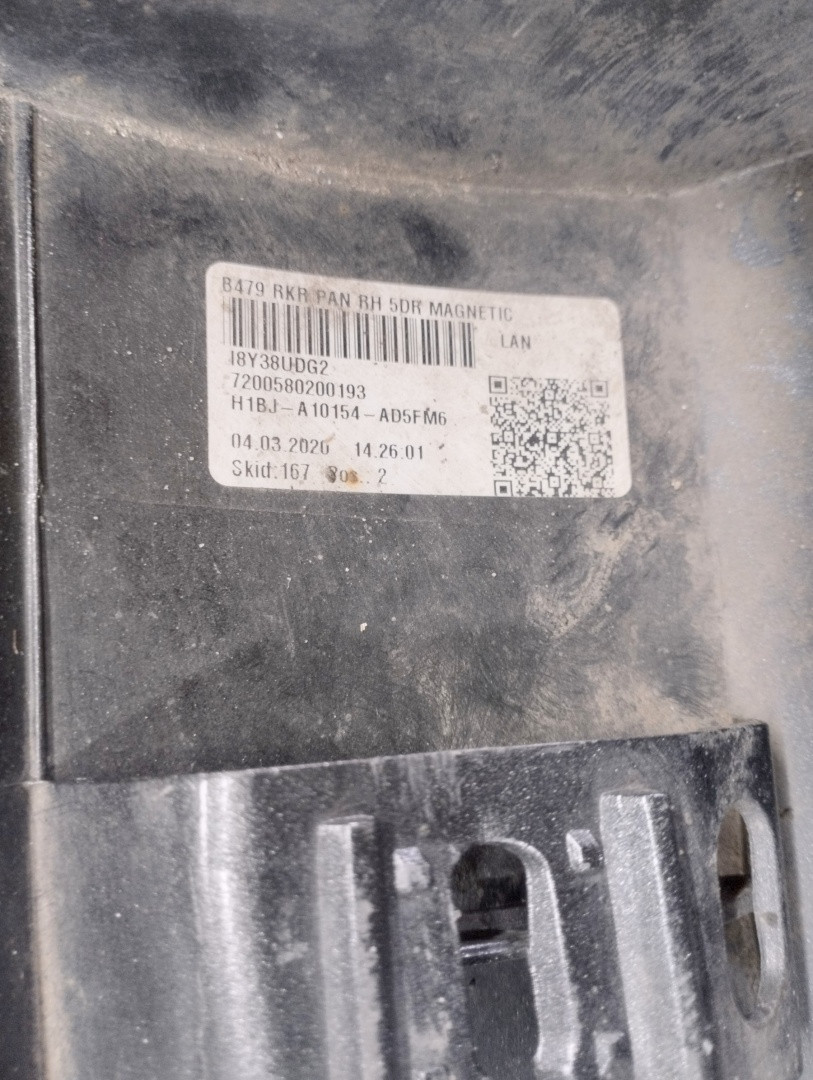 Zijskirt Dorpellijst Rechts Ford Fiesta MK8 ST 5D 18- h1bj a10154 Dorpel P16618