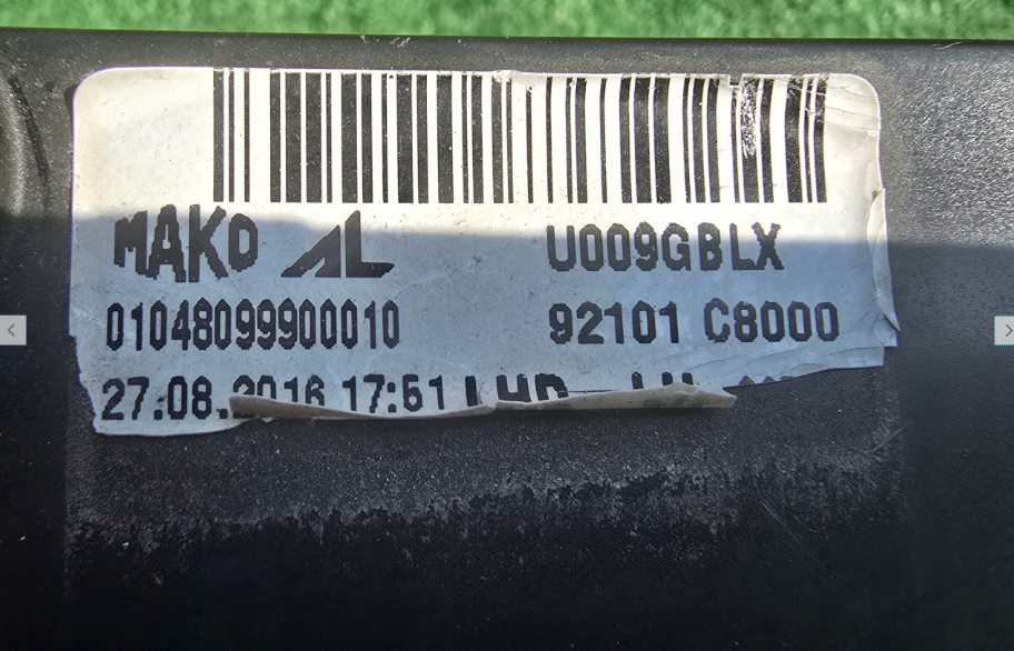 Koplamp HYUNDAI I20 2 II STANDARD FRONT LAMP