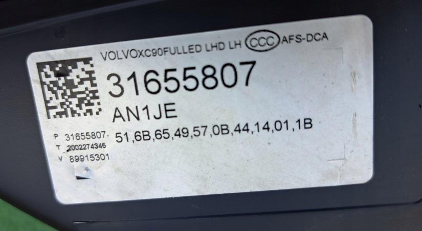 Koplamp VOLVO XC90 2 II FULL LED HEADLAMP