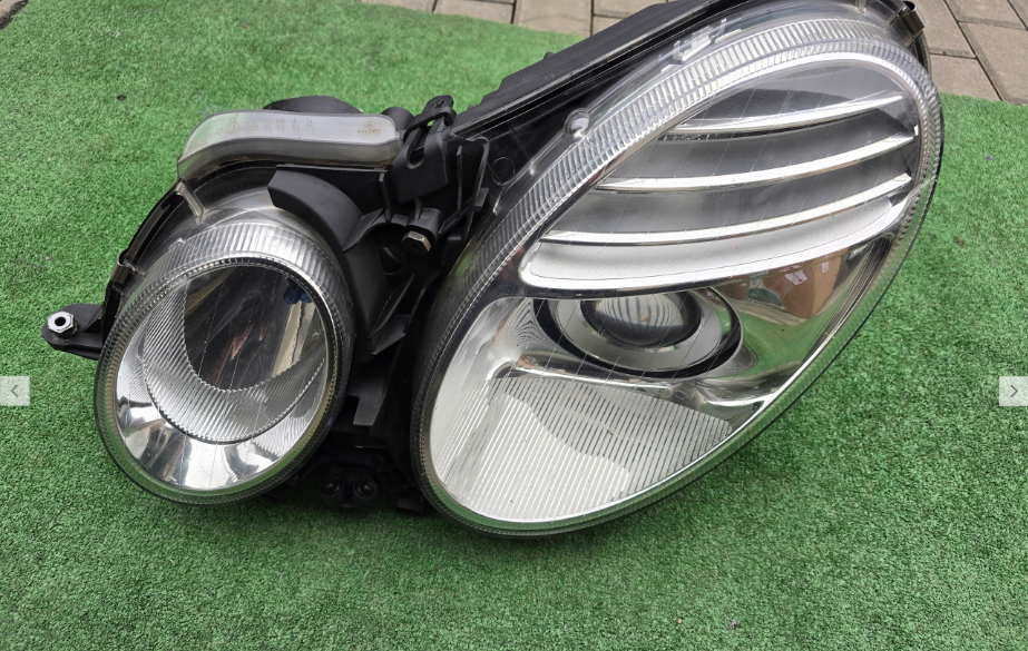 Koplamp MERCEDES E-KLASSE W211 FACELIFT FRONT LAMP LENS MERCCCEEEKLLL
