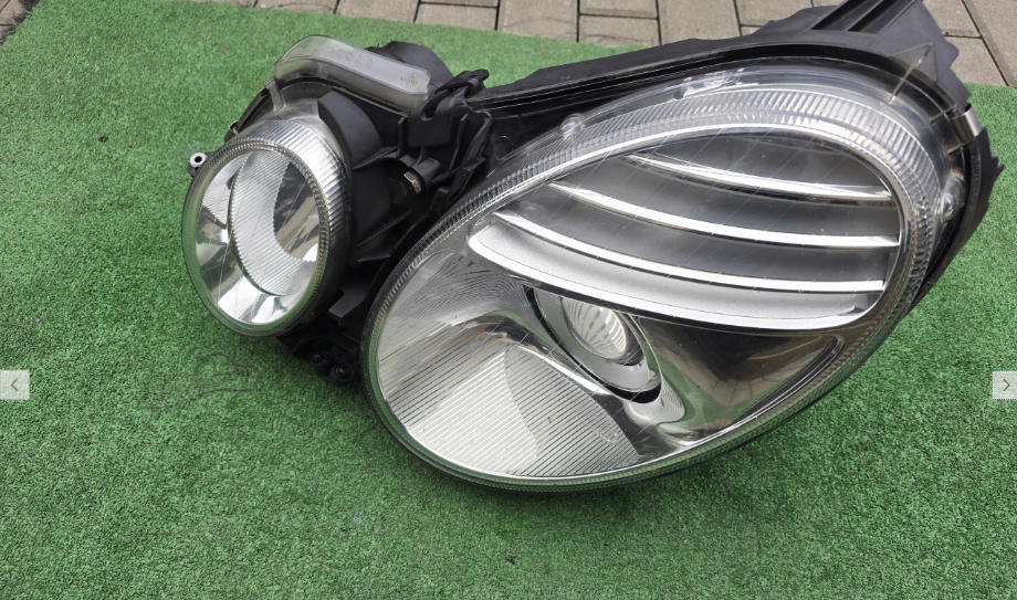 Koplamp MERCEDES E-KLASSE W211 FACELIFT FRONT LAMP LENS MERCCCEEEKLLL