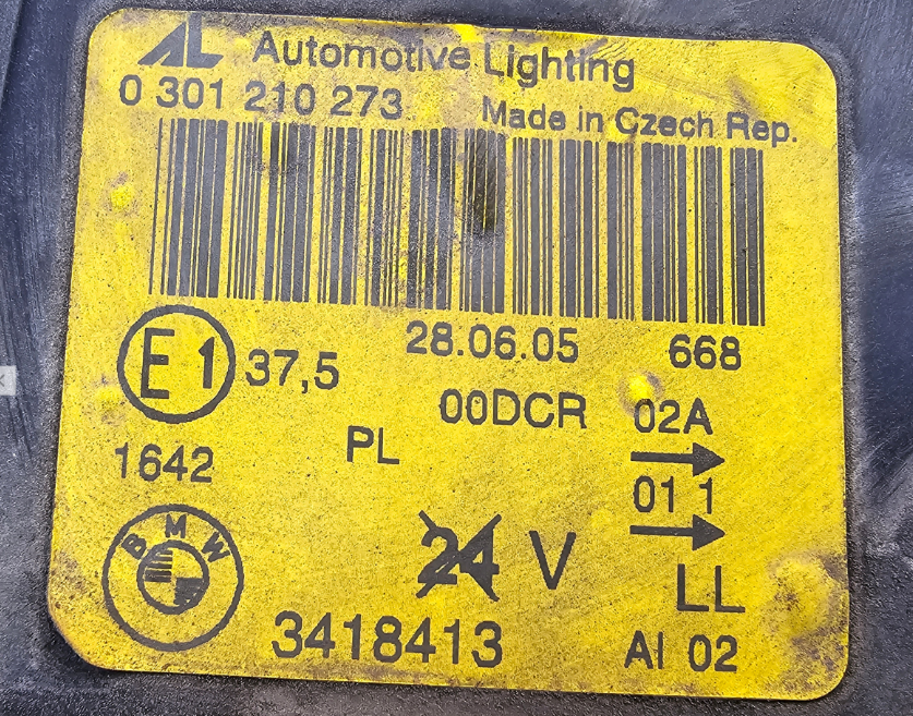 Koplamp BMW X3 E83 BI-XENON TURNING HEADLAMPS SET BMWWWWWWLP