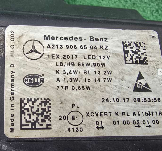 Koplamp MERCEDES E-KLASSE W213 FULL LED HEADLAMP A2139066504KZ
