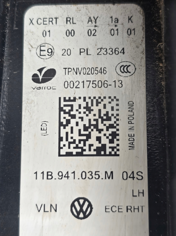 Koplamp Volkswagen ID4 FULL LED HEADLAMP 11B.941.035.M