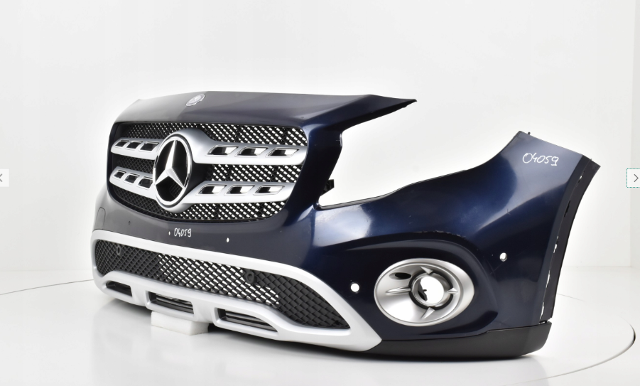 Bumper MERCEDES GLA X156 156 FACELIFT USA VERSION HALOGEN 6XPDC Voorbumper 04059