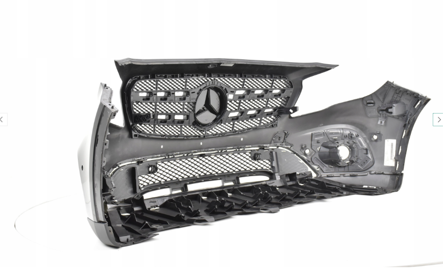 Bumper MERCEDES GLA X156 156 FACELIFT USA VERSION HALOGEN 6XPDC Voorbumper 04071