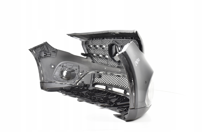 Bumper MERCEDES GLA X156 156 FACELIFT USA VERSION HALOGEN 6XPDC Voorbumper 04071