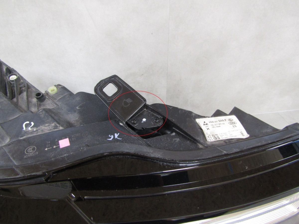 Koplamp Audi A6 C7 Facelift Xenon Niet-draaiend 14-18 RH 4G0941044F S1882/K5/2D