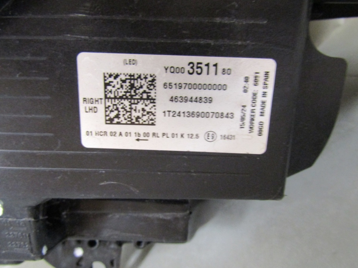 KOPLAMP OPEL CROSSLAND X FACELIFT LED 20- RH RECHTS 463944839 S1877/K4/13B