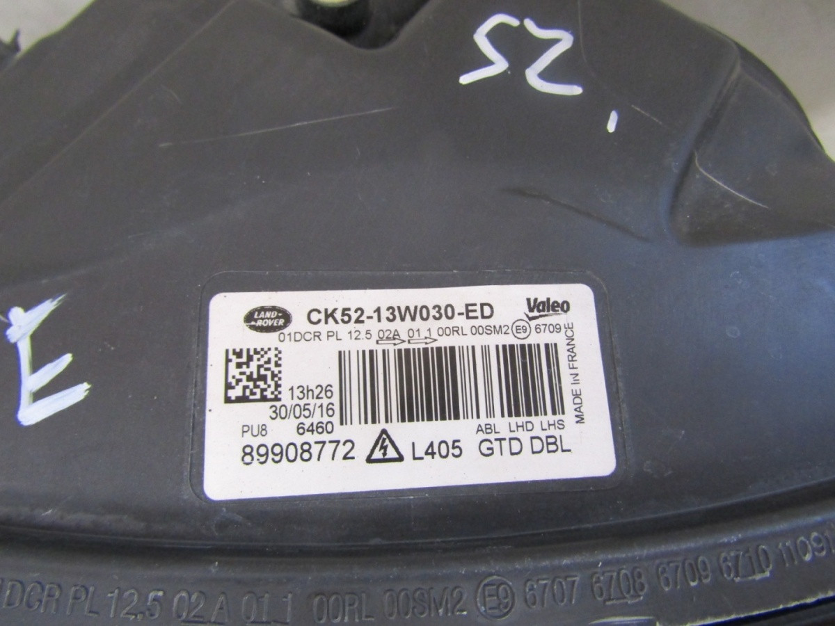 KOPLAMP RANGE ROVER VOGUE L405 XENON 14-18 LH CK52-13W030-ED S1860/K4 1F