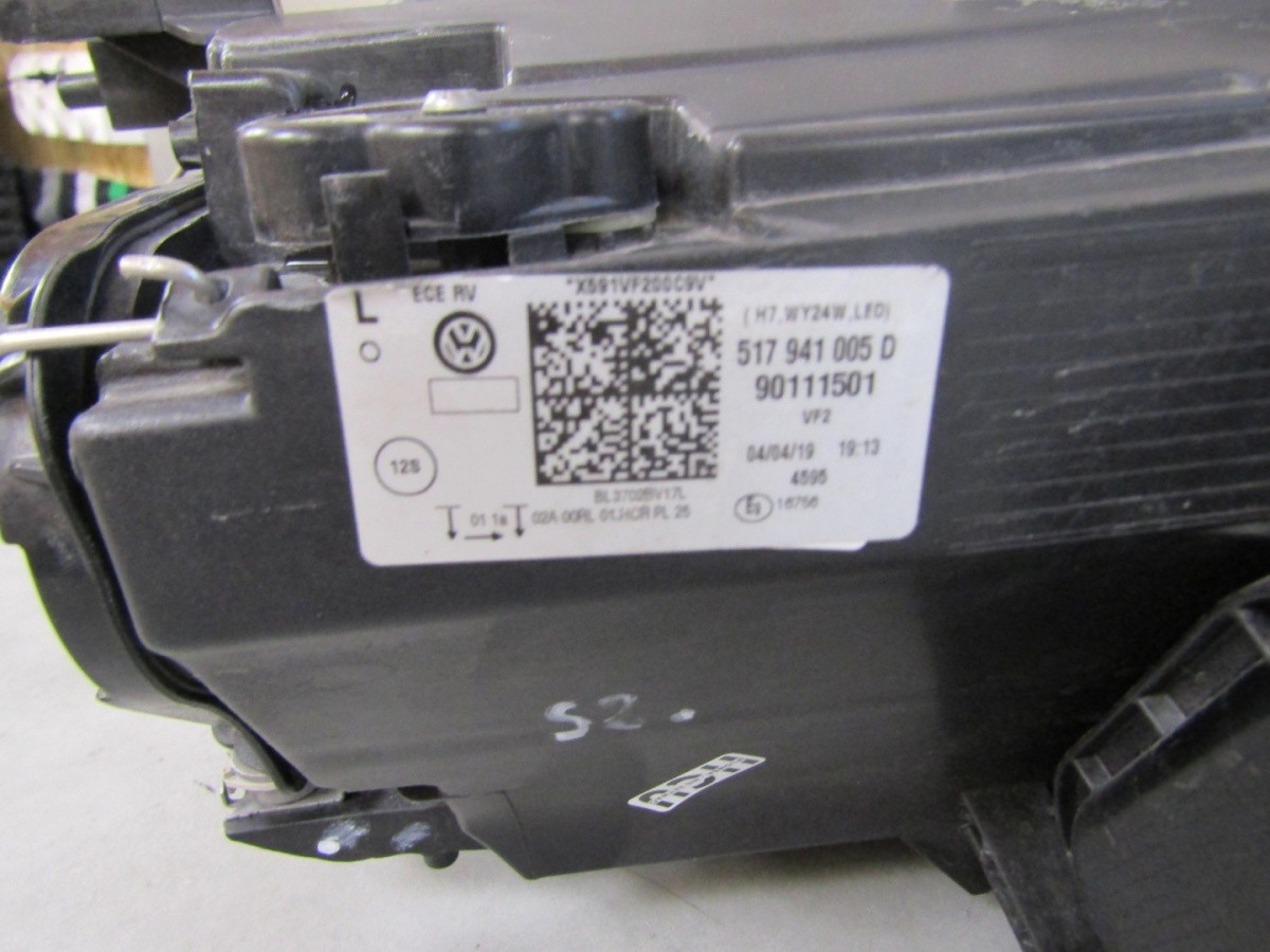 KOPLAMP VW SPORTSVAN FACELIFT STANDAARD 18-20 LH 517941005D S1859/F25