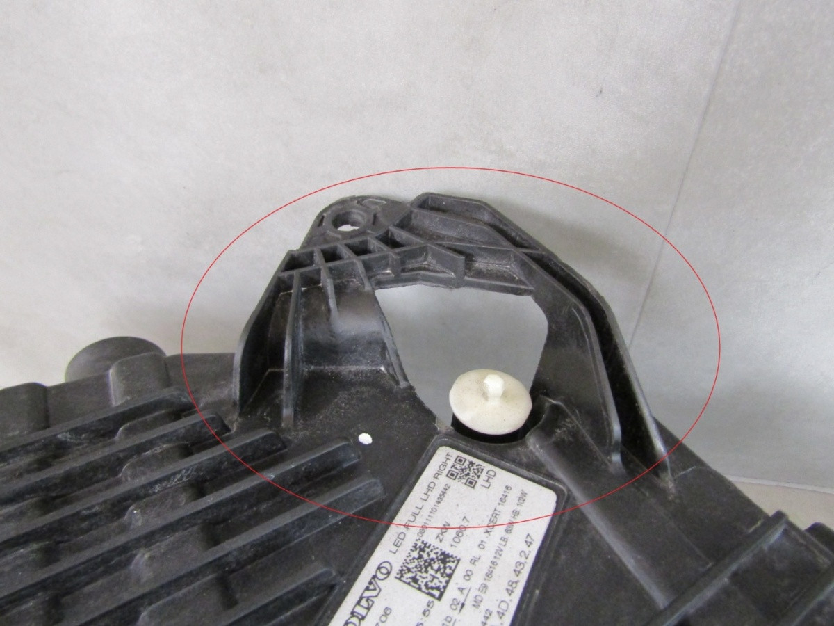 Koplamp Volvo XC60 II FULL LED-ZWART 17-24 RH RECHTS 32404706 Q1688/K3 5D