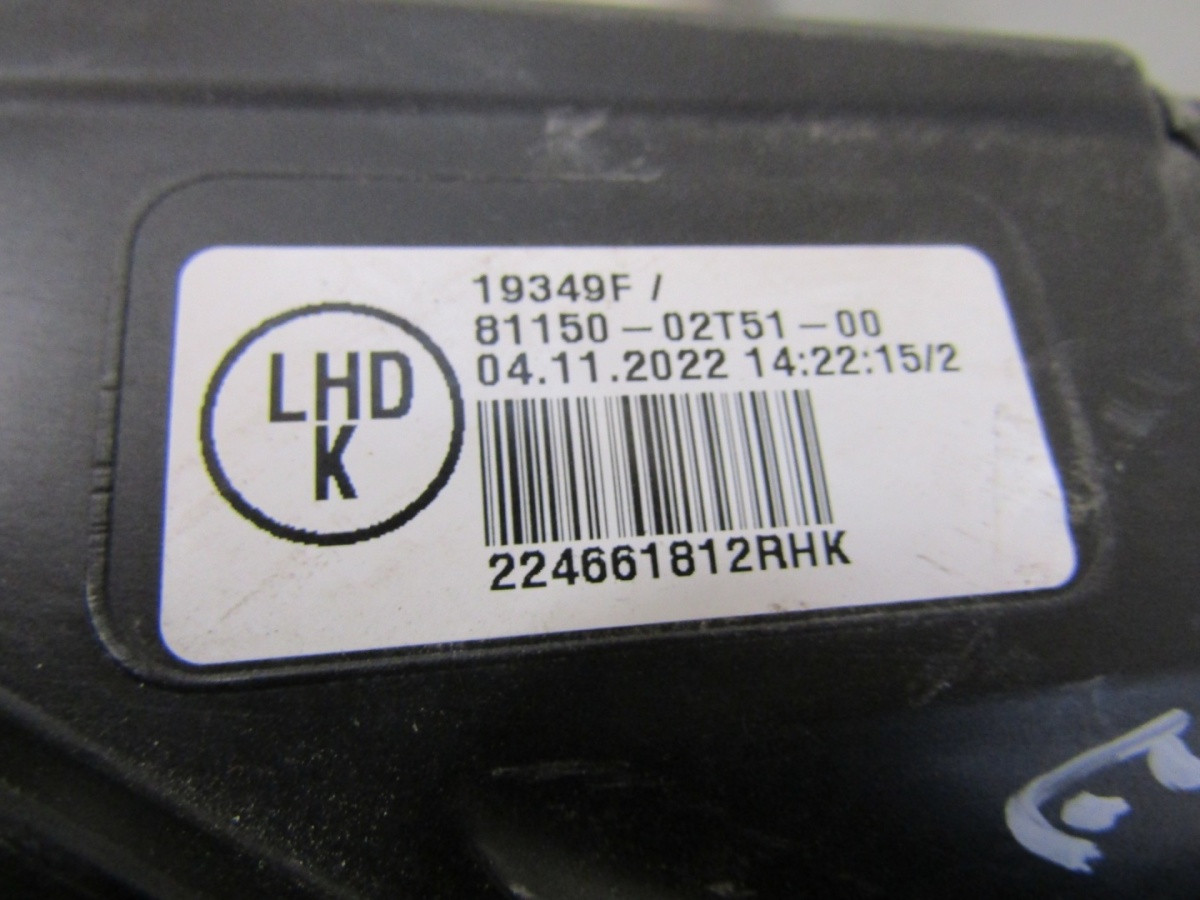 Koplamp Toyota Corolla E21 SEDAN FULL LED 18- LH Links 81150-02T51 Q1686/K3 3D