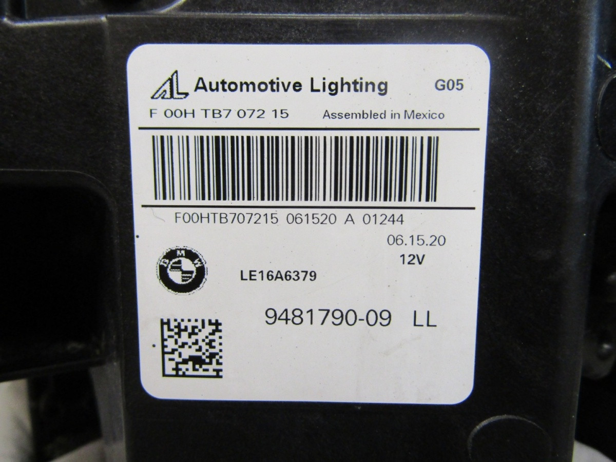 Koplamp BMW X5 G05 X6 G06 LASER 18-23 RH RECHTS 9481790 Q1671/K3 11E