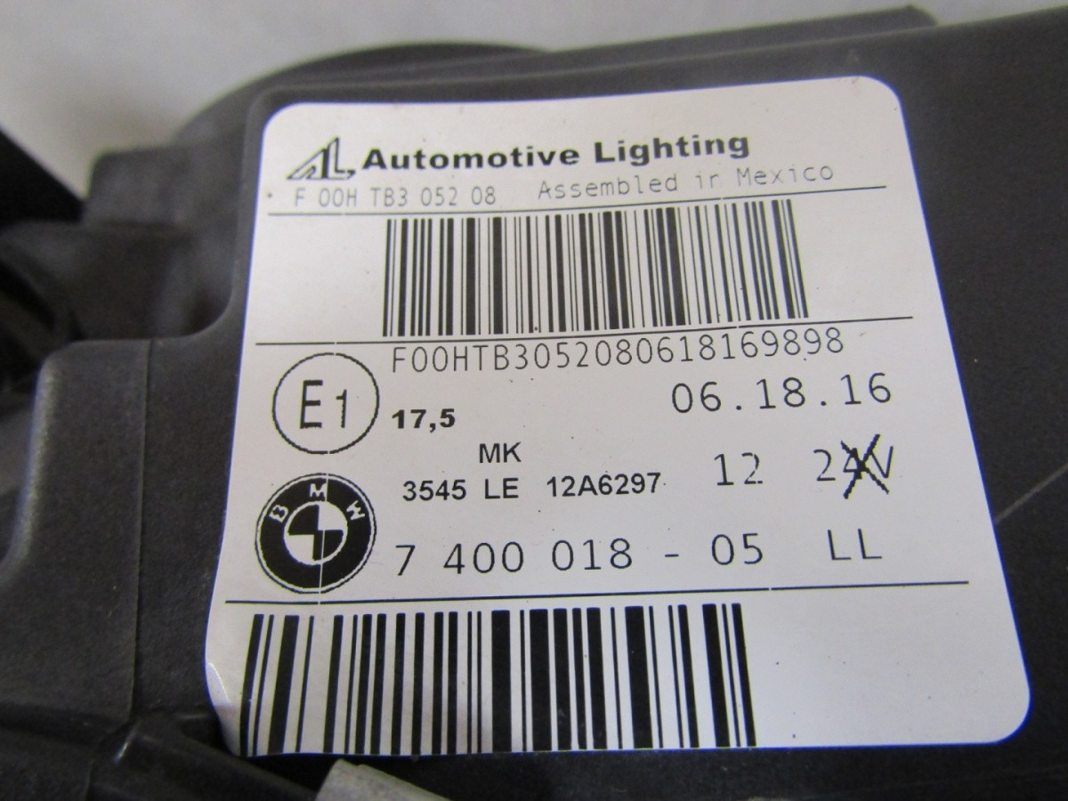 KOPLAMP BMW X3 F25 FACELIFT LCI VOORLAMP NIET-DRIVEREND XENON 14-17 RH RECHTS 7400018 Q1670/K3 11E