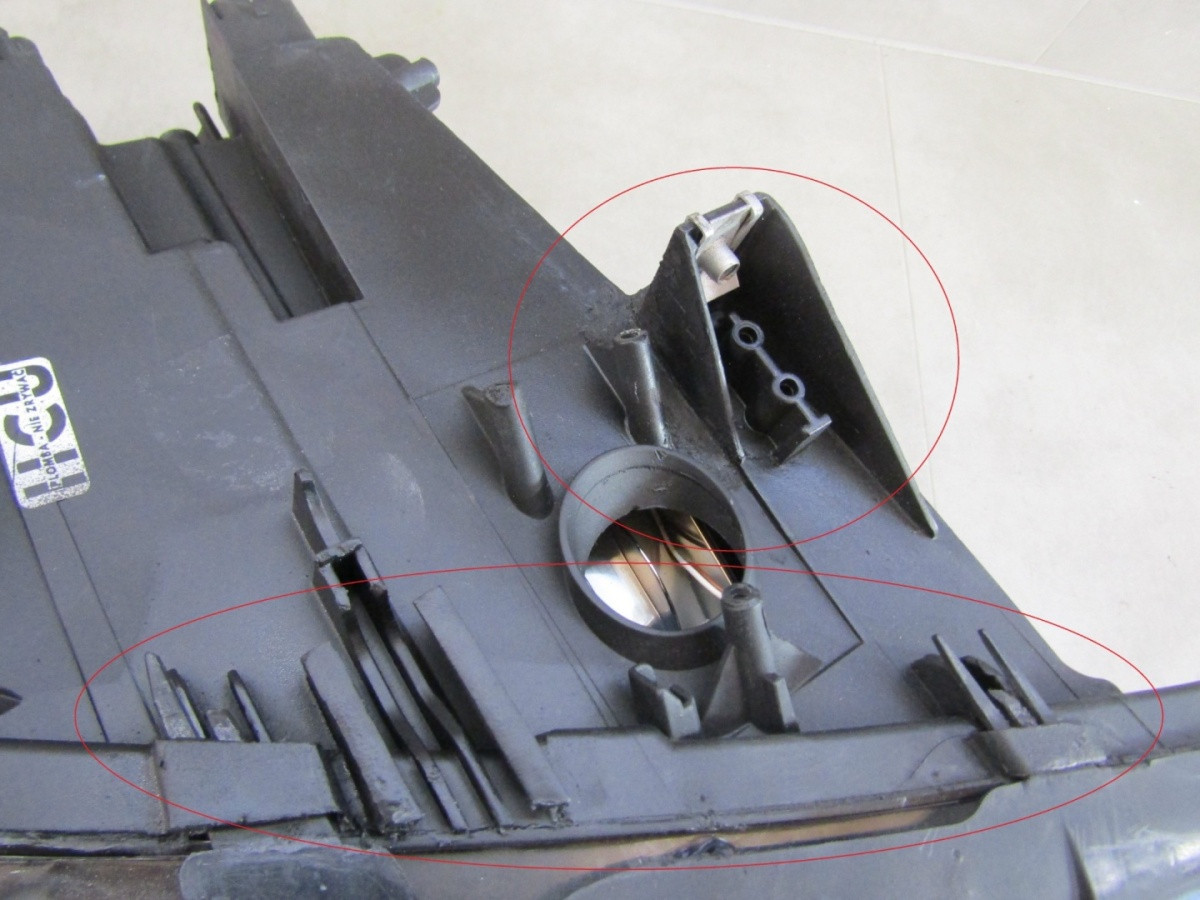 KOPLAMP BMW 5 F10 F11 XENON DRAAIEN 10-13 LH LINKS 7203251 Q1695/K3 2B